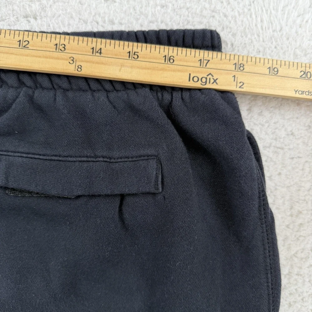 Nike Cargo Sweatpants Mens XL Black Fleece Jogger Pants Elastic Y2K 487328-010